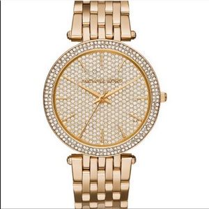 Michael Kors Darci Watch Gold with Crystal Face